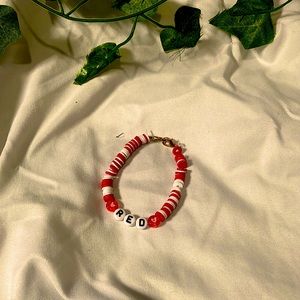 RED - Taylor Swift album - Claybead Bracelet